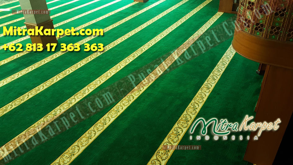 Karpet sajadah masjid bintan utara terbaik