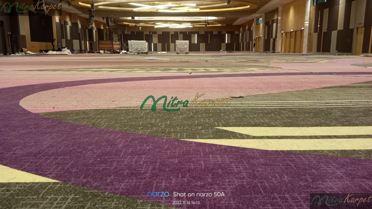 project karpet custom malaysia serawak pemasangan